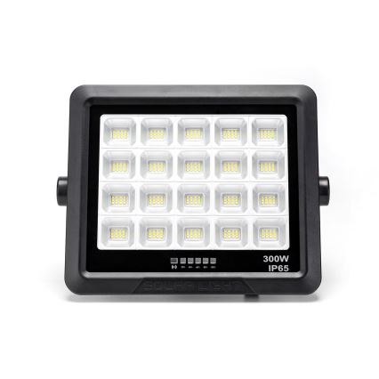 Aigostar - Projecteur solaire à intensité variable LED/300W/3,4V IP65 + Télécommande