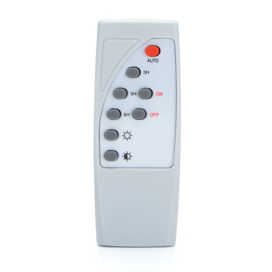 Aigostar - Projecteur solaire à intensité variable LED/40W/3,2V IP67 2000 mAh + Télécommande