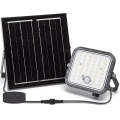 Aigostar - Projecteur solaire LED dimmable avec capteur LED/80W/3,4V 6500K IP66 4000 mAh + télécommande