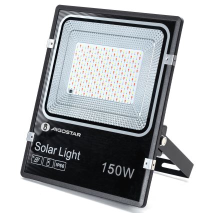Aigostar - Projecteur solaire RGB à intensité variable LED/15W/3,2V IP66 + Télécommande