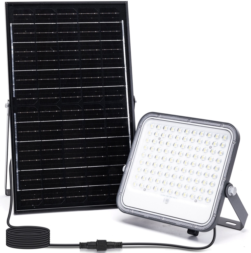Aigostar - Projecteur solaire RGBW à intensité variable LED/150W/3,4V IP66 + Télécommande