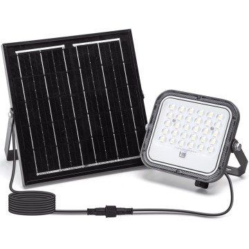 Aigostar - Projecteur solaire RGBW à intensité variable LED/50W/3,4V IP66 + Télécommande