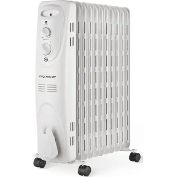 Aigostar - Radiateur bain d'huile 11 ailettes 2300 W / 230 V blanc