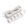 Aigostar - Rallonge 4Z Type F 1,5m blanc SCHUKO