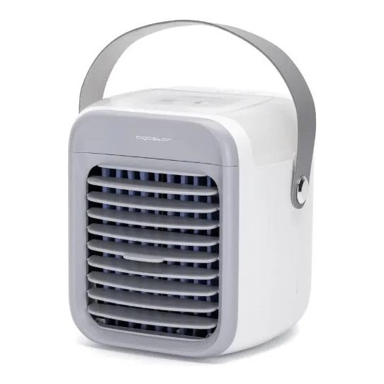 Aigostar - Refroidisseur d'air portable 8W/5V blanc