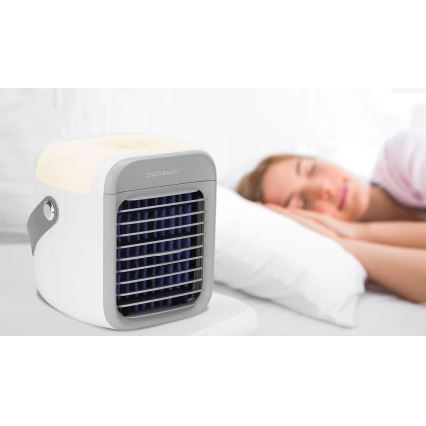 Aigostar - Refroidisseur d'air portable 8W/5V blanc