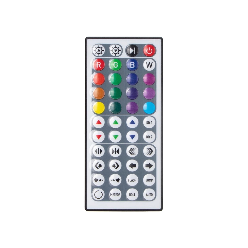 Aigostar - Ruban à intensité variable d'extérieur LED RGB 5m LED/24W/12/230V IP65 + Télécommande