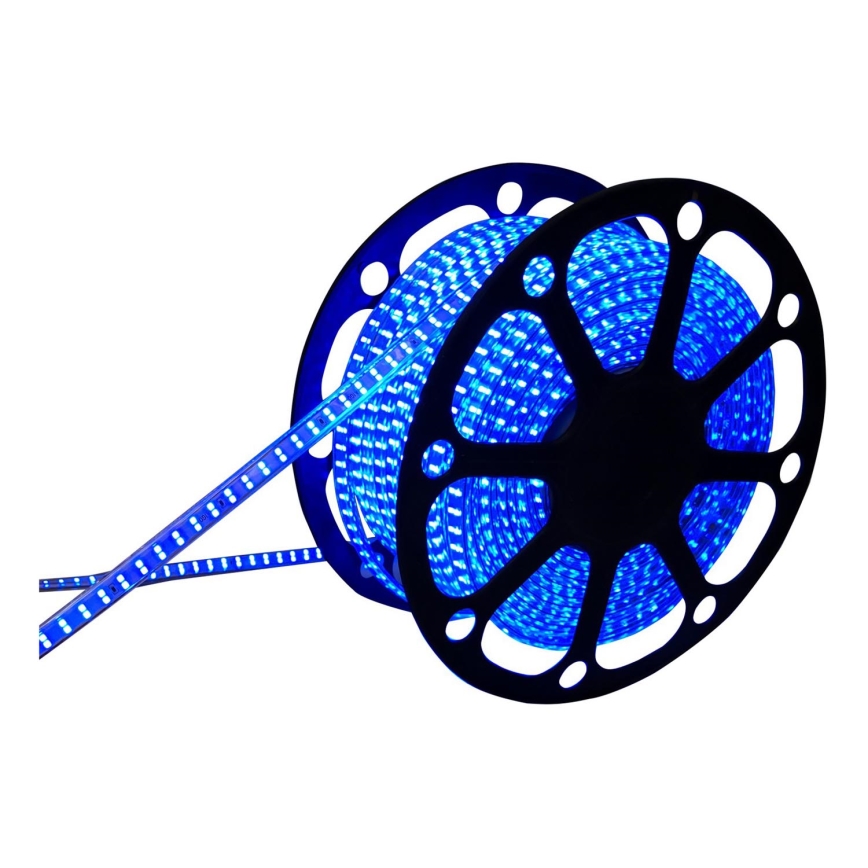 Aigostar - Ruban extérieur 50m LED/350W/230V bleu IP65