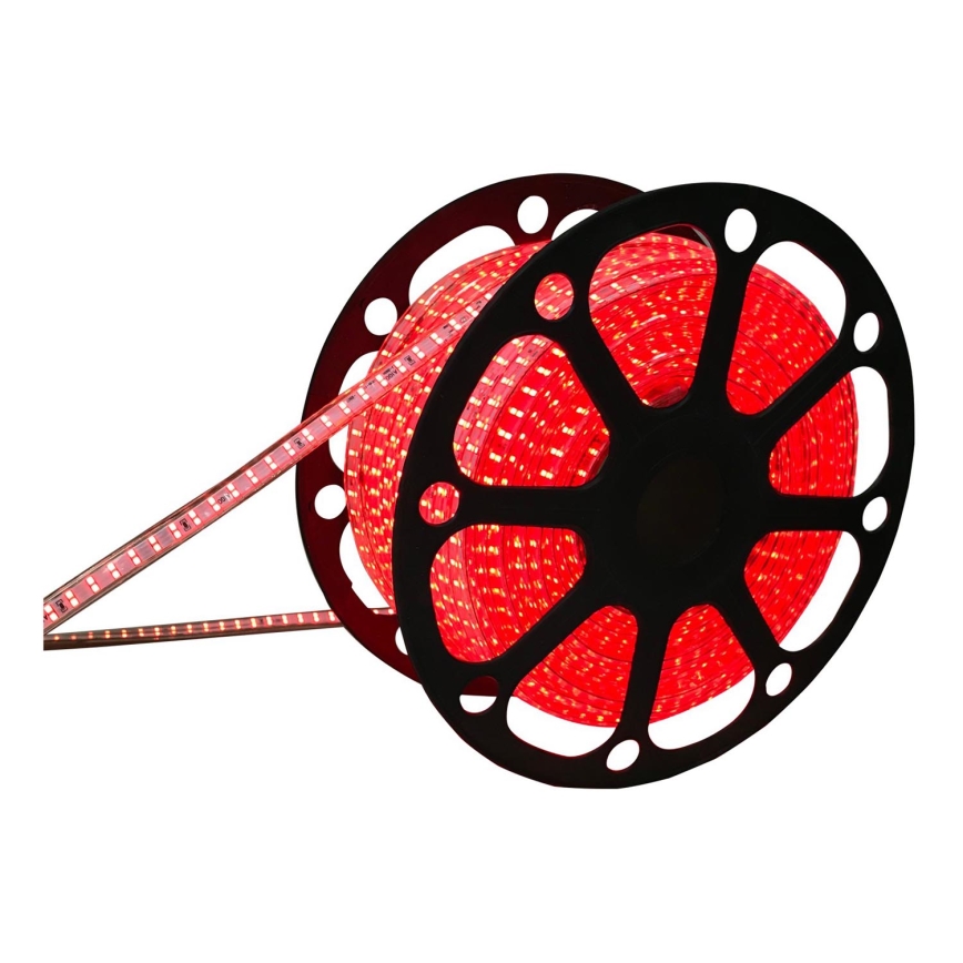 Aigostar - Ruban extérieur 50m LED/350W/230V rouge IP65