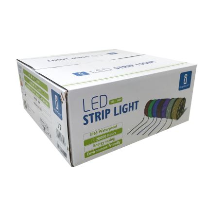 Aigostar - Ruban extérieur 50m LED/350W/230V rouge IP65
