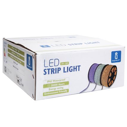 Aigostar - Ruban extérieur 50m LED/400W/230V 6500K IP65