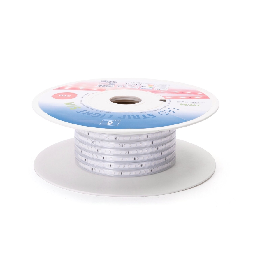 Aigostar - Ruban LED/350W/230V 50m rouge IP65