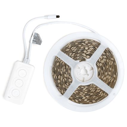 Aigostar - Ruban LED RGBIC dimmable 10 m LED/24W/24V + télécommande Wi-Fi