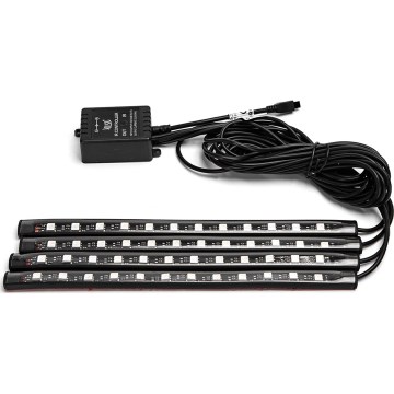 Aigostar - Rubans LED RGB pour voiture LED/4,5W/5V