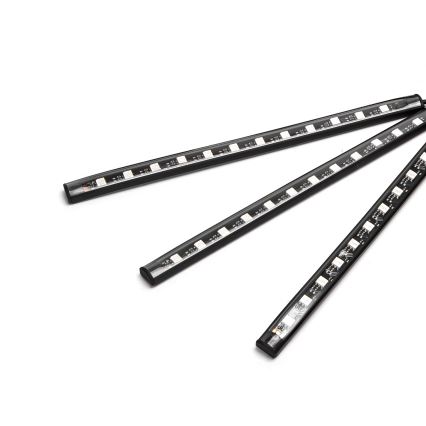 Aigostar - Rubans LED RGB dimmables pour voiture LED/4,5W/5V + télécommande