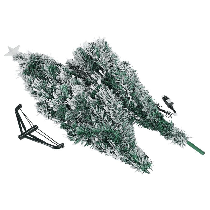 Aigostar - Arbre de Noël LED d'extérieur 205 LED/8 fonctions 1,8 m IP44 multicolore