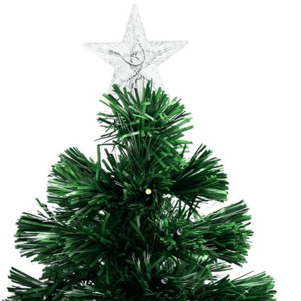 Aigostar - Sapin de Noël LED d'extérieur 150 cm, 6W/230V, IP44, blanc chaud