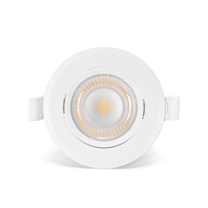 Aigostar - SET de 3 spots LED encastrés LED/5W/230V 4000K diamètre 8,5 cm blanc