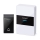 Aigostar - Sonnette sans fil 3xAA/12V IP44 noir/blanc