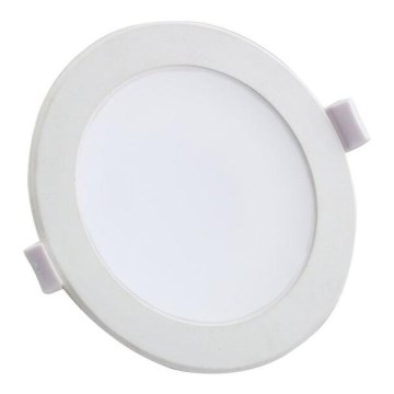 Aigostar - Spot encastrable de salle de bain LED/15W/230V 6000K IP44 d. 14,5 cm blanc