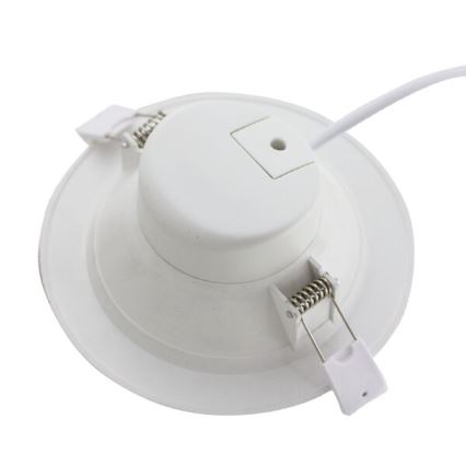 Aigostar - Spot encastrable de salle de bain LED/10W/230V 6000K IP44 d. 11,5 cm blanc