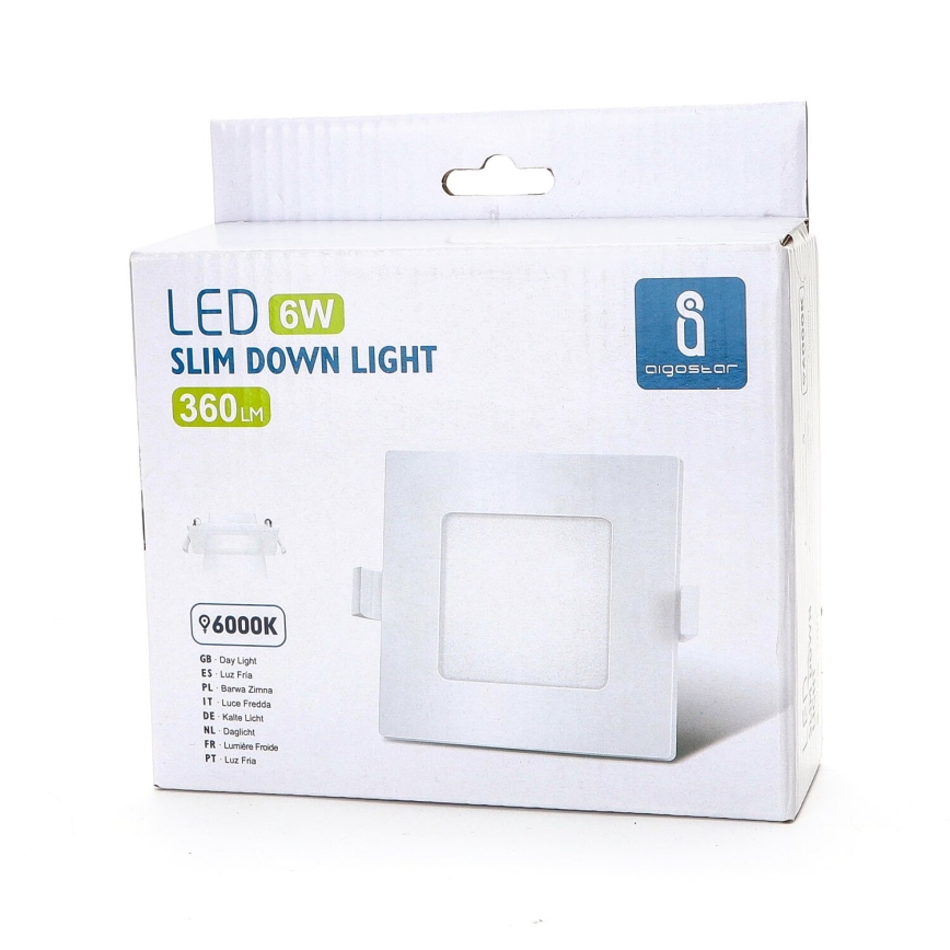 Aigostar - Spot encastrable ULTRATHIN LED/6W/230V 6000K blanc