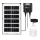 Aigostar - Suspension solaire LED/35W/12V 3000 mAh 6500K IP65 Ø 10 cm + télécommande