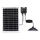 Aigostar - Suspension solaire LED/70W/12V 6000 mAh 6500K d. 23,5 cm + Télécommande