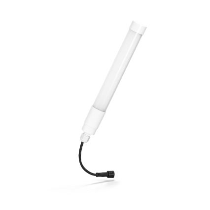 Aigostar - Tube avec panneau solaire à intensité variable LED/3,2V 3000K/4000K/6500K IP65 + télécommande