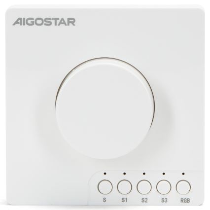 Aigostar - Variateur à bouton poussoir MESH
