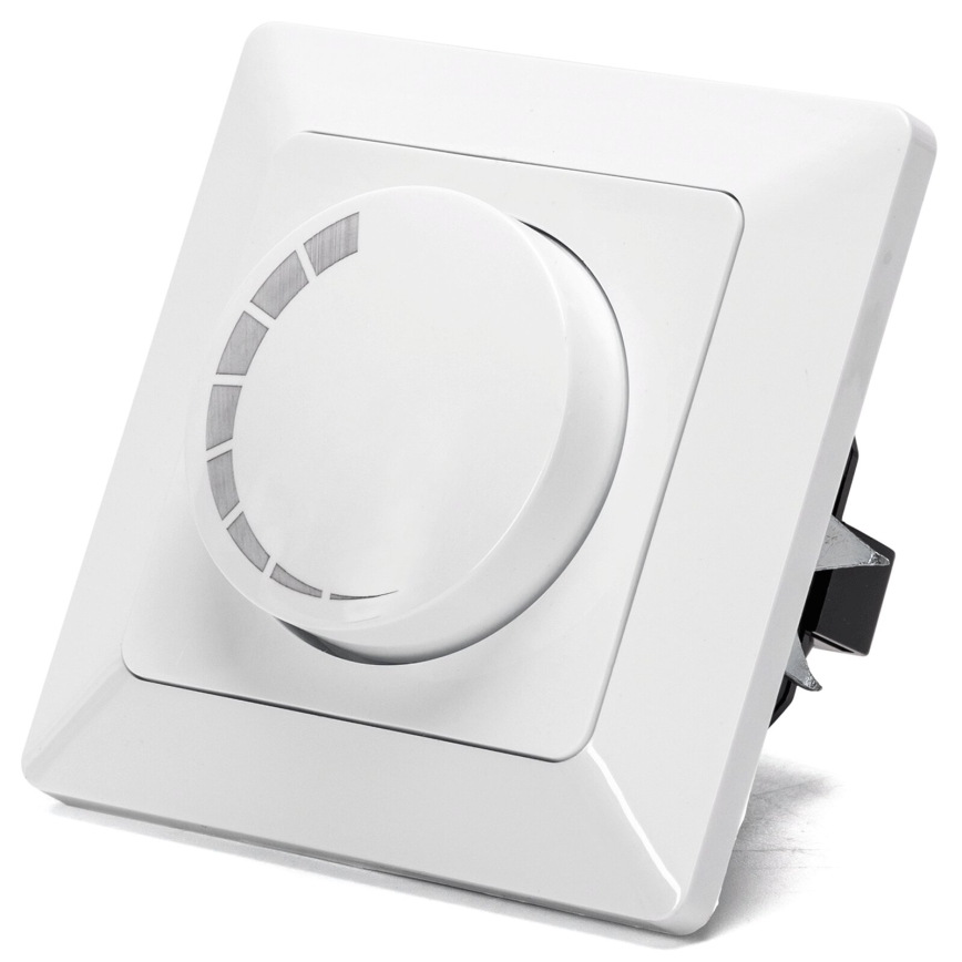 Aigostar - Variateur rotatif 110W/230V blanc