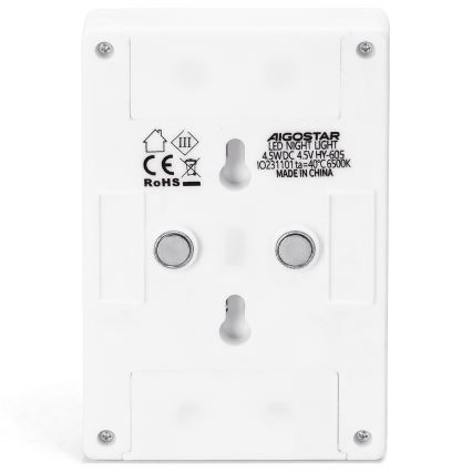 Aigostar - Veilleuse LED portable LED/3xAAA 6500K