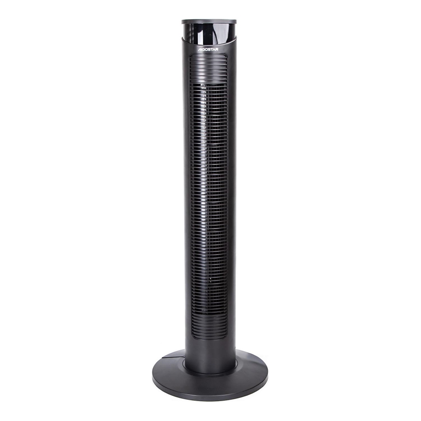 Aigostar - Ventilateur colonne 45W/230V noir + Télécommande