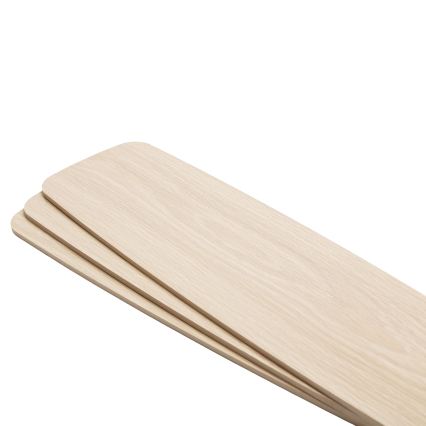 Aigostar - Ventilateur de plafond à intensité variable LED/20W/230V 2700-6500K 132cm blanc/beige + télécommande