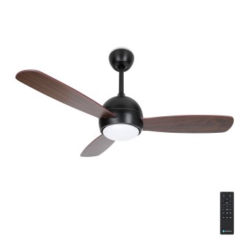 Aigostar - Ventilateur de plafond à intensité variable LED/24W/230V 2700-6500K 106,6 cm + télécommande
