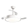Aigostar - Ventilateur de plafond à intensité variable LED/36W/230V 2700-6500K d. 107 cm + Télécommande blanc