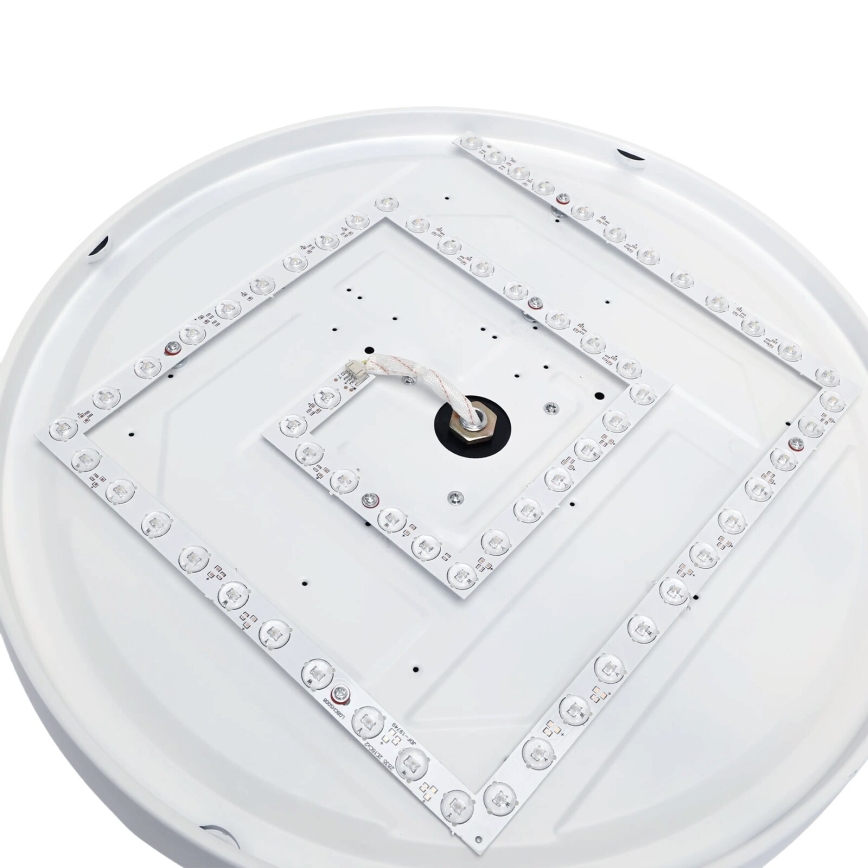 Aigostar - Ventilateur de plafond à intensité variable LED/36W/230V 2700-6500K d. 107 cm + Télécommande blanc
