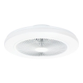 Aigostar - Ventilateur de plafond à intensité variable LED/40W/230V 2700-6500K d. 48 cm + Télécommande blanc