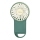 Aigostar - Ventilateur de poche rechargeable 4W/5V 500mAh USB vert