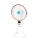 Aigostar - Ventilateur de poche rechargeable 5W/5V 2400mAh USB blanc