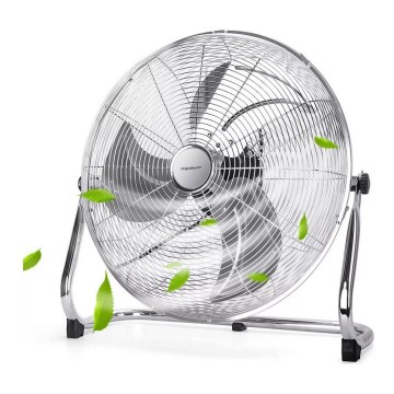 Aigostar - Ventilateur de sol 100W/230V 51 cm chrome brillant