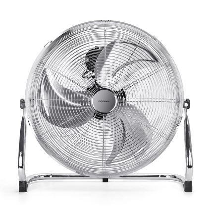 Aigostar - Ventilateur de sol 100W/230V 51 cm chrome brillant