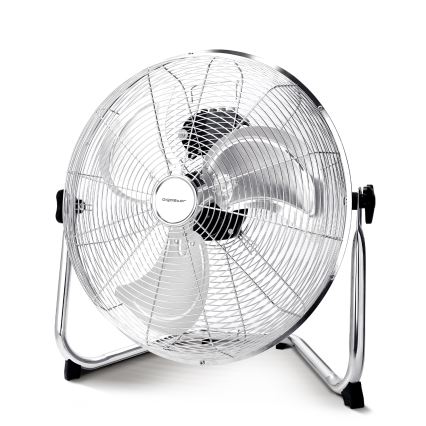 Aigostar - Ventilateur de sol 100W/230V 51 cm chrome brillant