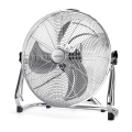 Aigostar - Ventilateur de sol 100W/230V chrome brillant