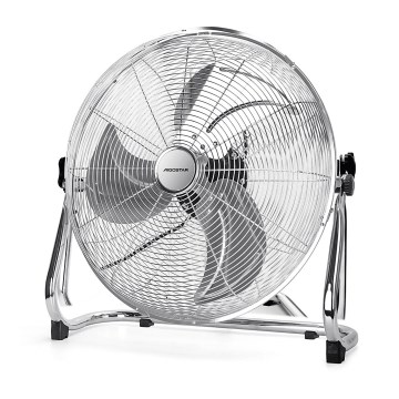 Aigostar - Ventilateur de sol 100W/230V chrome brillant