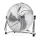 Aigostar - Ventilateur de sol 100W/230V chrome brillant