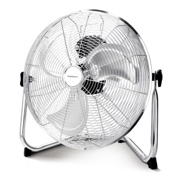 Aigostar - Ventilateur de sol 60W/230V 44,5 cm chrome brillant