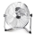 Aigostar - Ventilateur de sol 60W/230V 44,5 cm chrome brillant