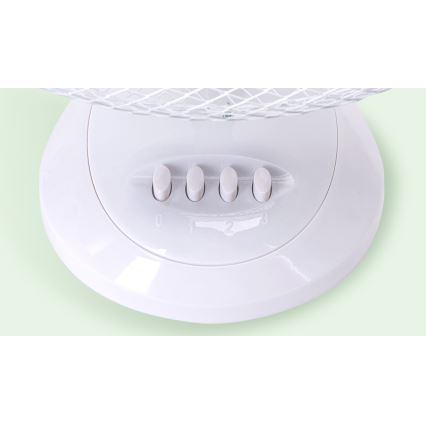 Aigostar - Ventilateur de table 40W/230V blanc