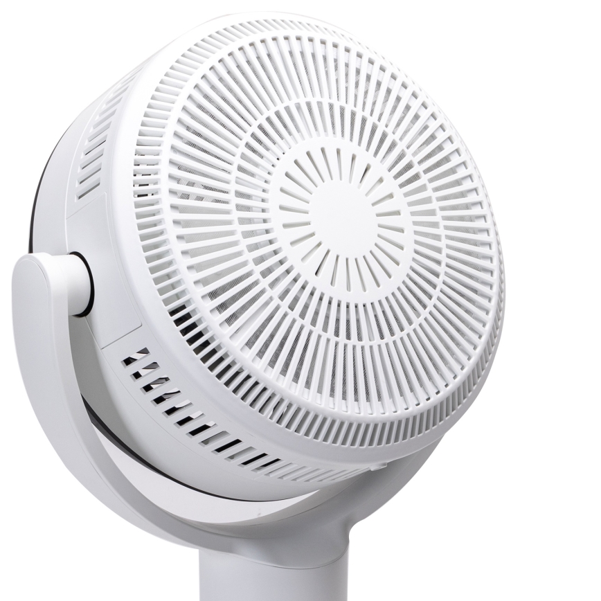 Aigostar - Ventilateur sur pied 24 W / 230 V, 108 cm, blanc